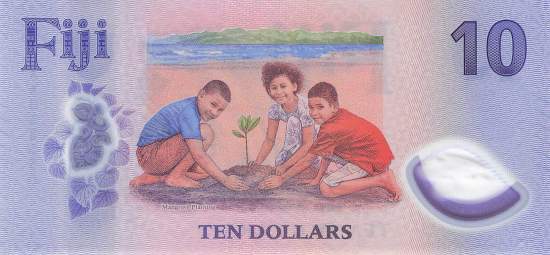 Fiji 10 dollar 2026 p.126